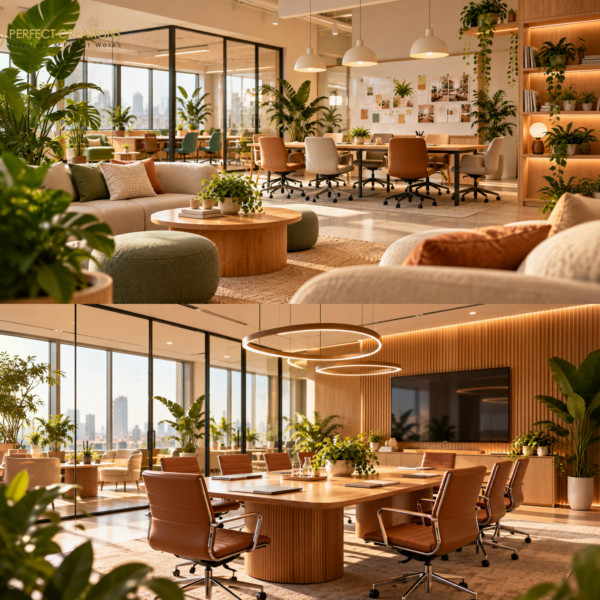 Luxury office interior design in dubai