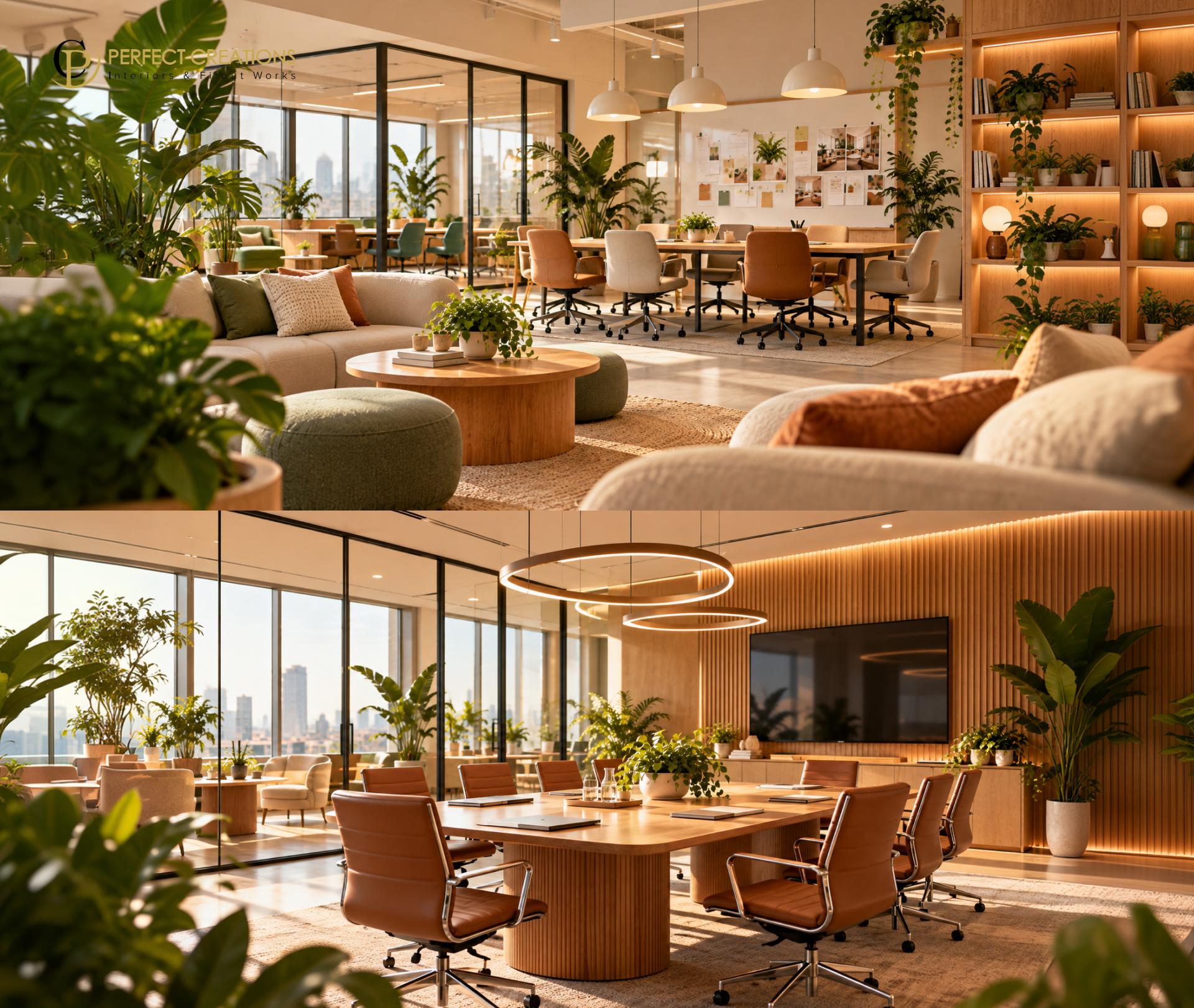 Luxury office interior design in dubai
